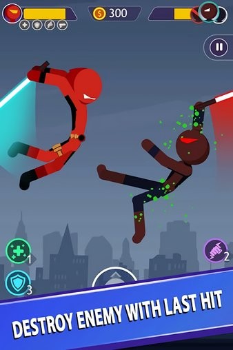 火柴人格斗专家游戏(Stickman Battle: Super Shadow) V1.0.37 安卓版