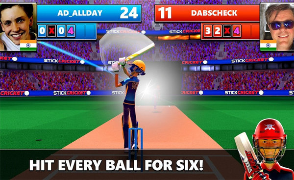 板球赛游戏(Stick Cricket Live) V1.7.10 安卓版