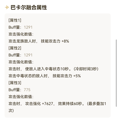 地下城与勇士巴卡尔武器第三词条选择推荐图1