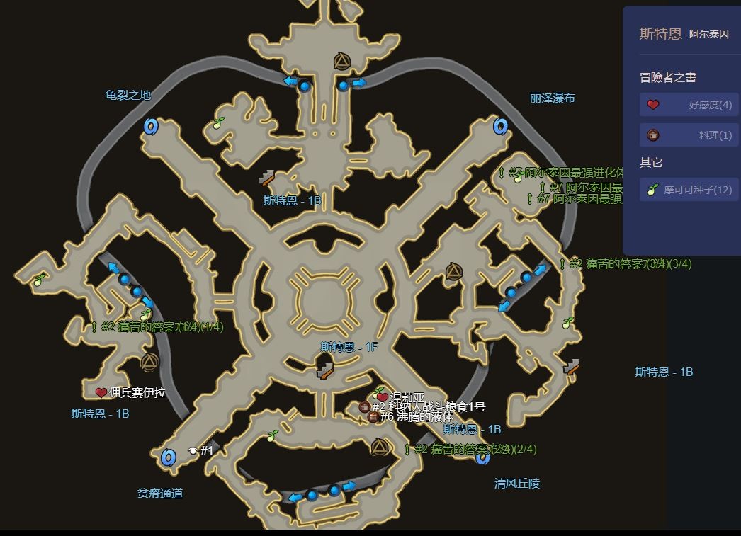 命运方舟渴望岛摩可可位置在哪图1