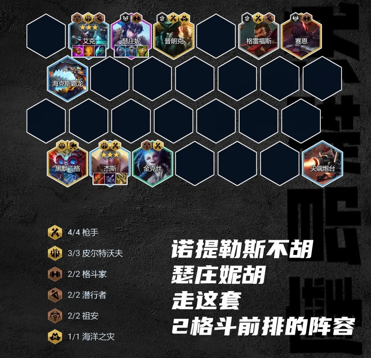 金铲铲之战S9.5皮城杰斯阵容怎么玩 S9.5皮城杰斯阵容攻略图6