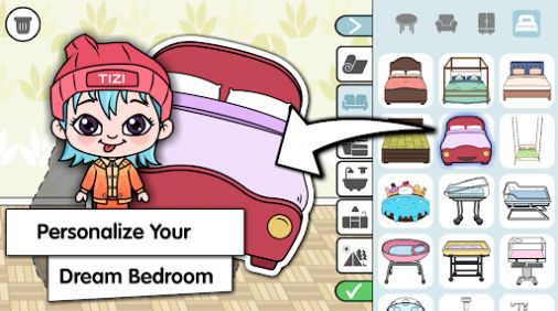 Tizi Town Room Design Games中文手机版图1