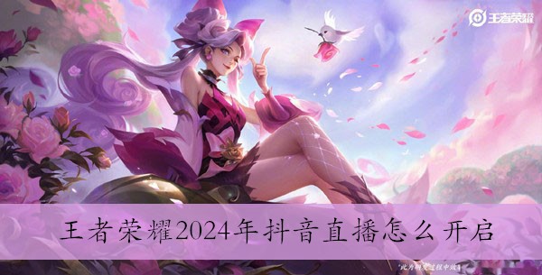 王者荣耀2024年抖音直播怎么开启图1