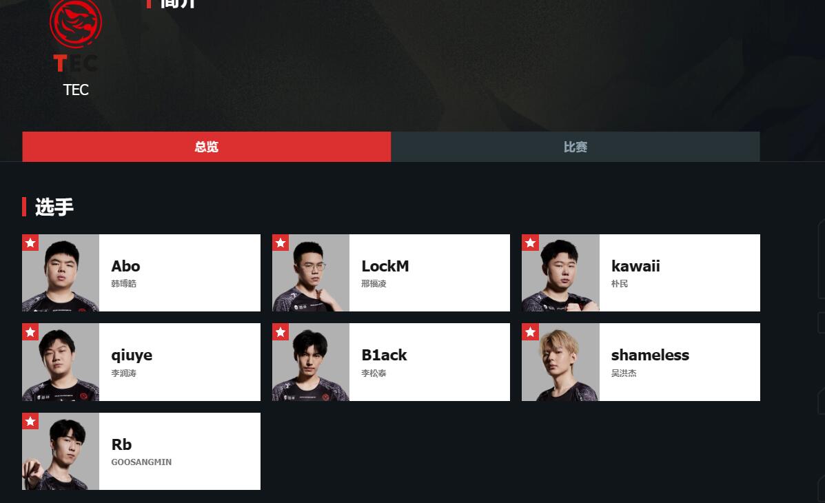 valorant国内战队成员一览图9
