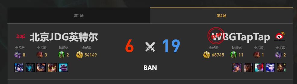 lol夏季赛组内赛JDG vs WBG赛况介绍图3