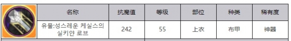 地下城与勇士起源光明的掌控之力绢丝长袍有什么效果 光明的掌控之力绢丝长袍属性效果一览图2