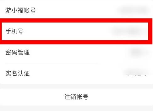 游小福手机号怎么换绑 游小福换绑手机号方法图3