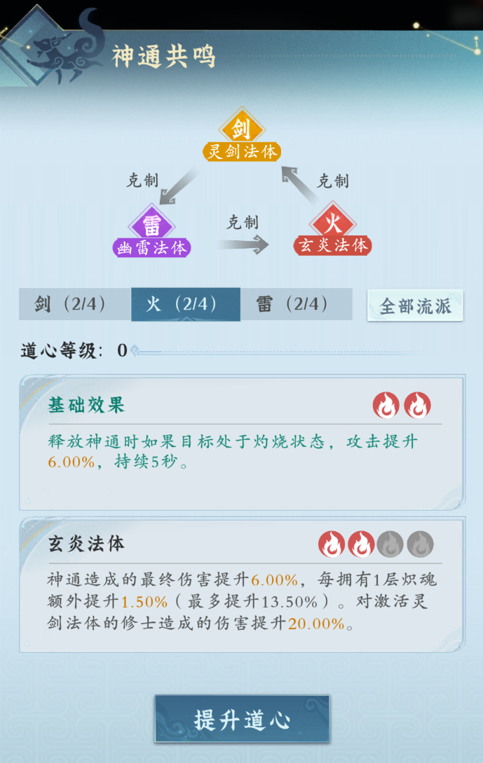 问剑长生雷火剑神通怎么搭 新手雷火剑神通搭配攻略图2