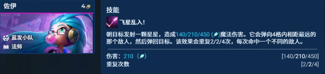 金铲铲之战八法佐伊怎么玩 金铲铲之战八法佐伊阵容攻略图2