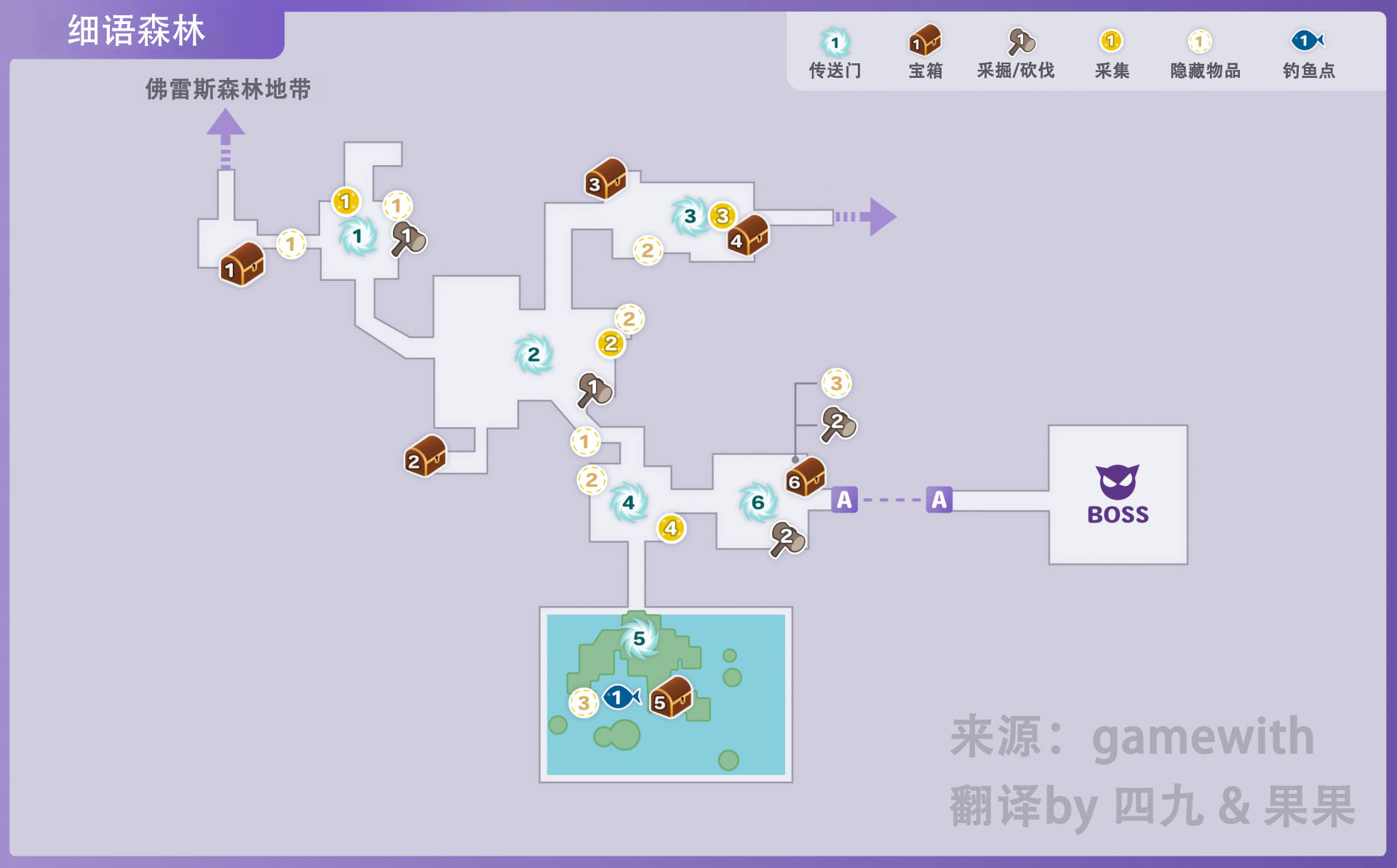 符文工厂5细语森林怎么全收集