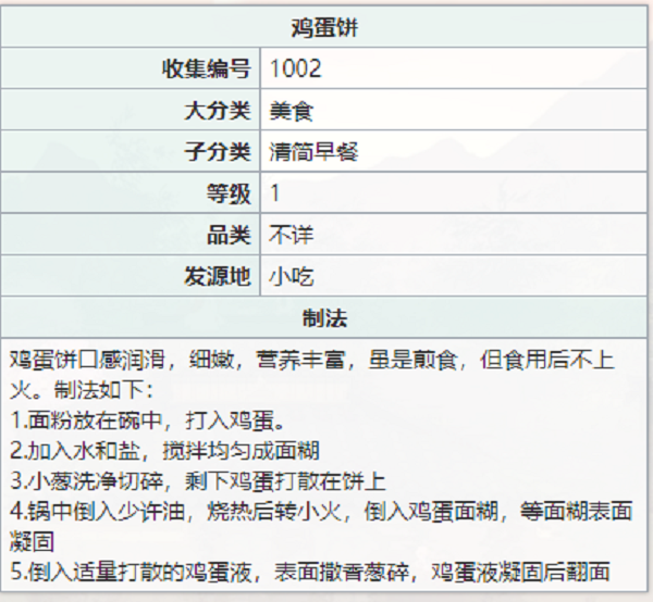 江湖悠悠鸡蛋饼怎么做图3