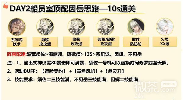 阴阳师船员室顶配10s指南图2