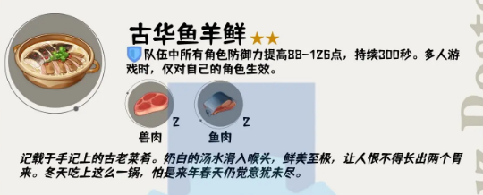 原神4.4版本新食谱配方有哪些 4.4版本新食谱配方汇总图5