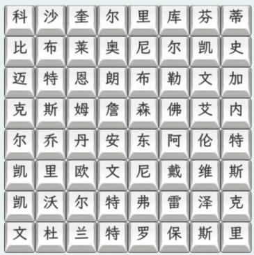 文字找茬大师篮球巨星2攻略图文 篮球巨星2连上篮球巨星名字通关攻略图1