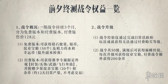 塔瑞斯世界战令价格介绍图1