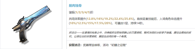 鸣潮莫特斐武器怎么选 莫特斐武器选择攻略图1