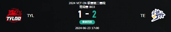 无畏契约vct第二赛段TYL vs TE视频介绍图1