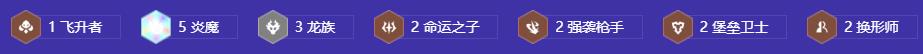 金铲铲之战s12命运炎魔枪阵容怎么搭配 金铲铲之战s12命运炎魔枪阵容攻略图2