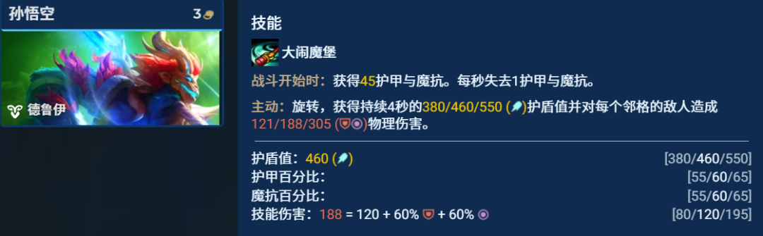 金铲铲之战旋转至胜孙悟空怎么玩 金铲铲旋转至胜装备搭配2024年10月图3